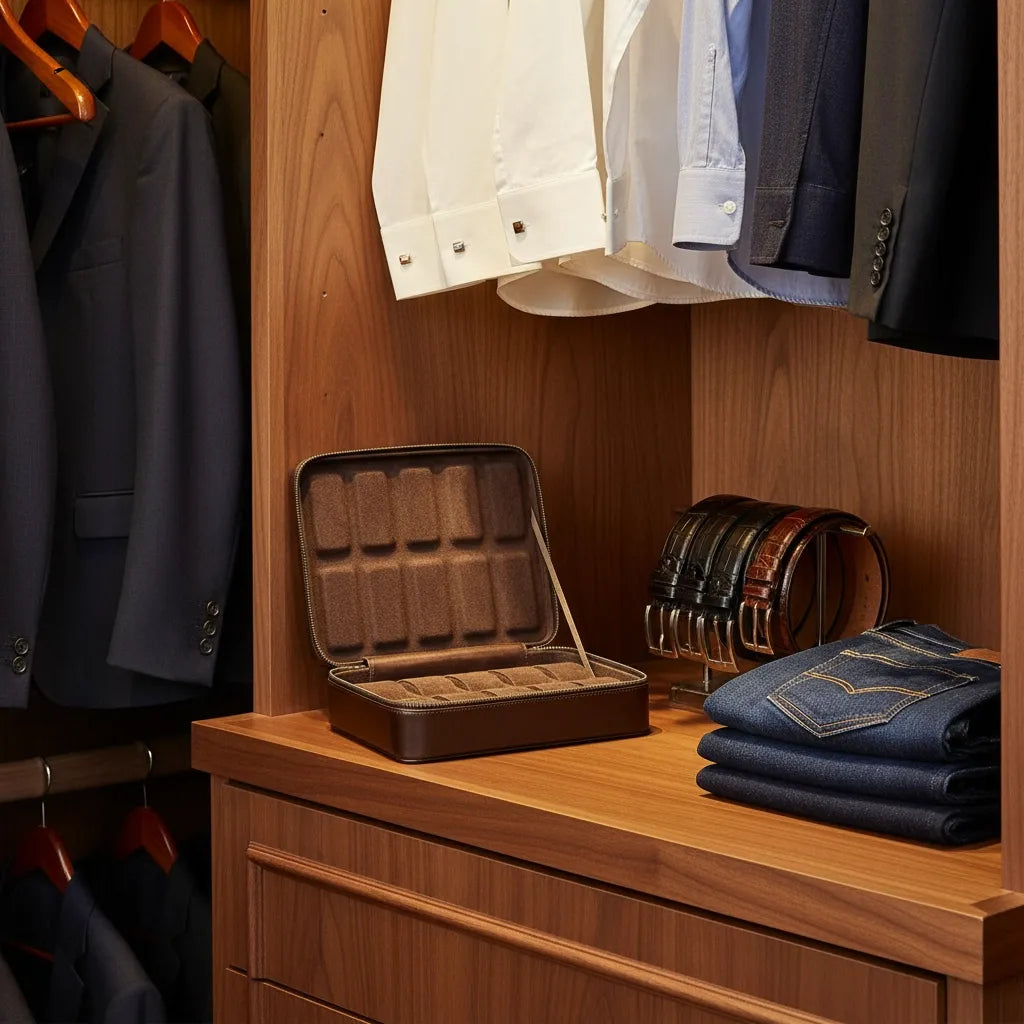 Housse pour Montres « Bivouac » – 10 Montres