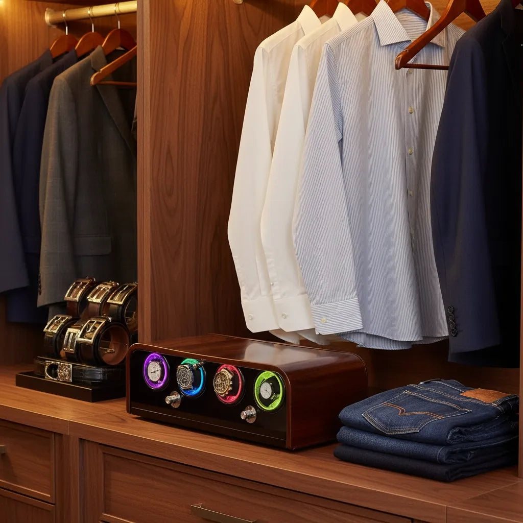 Remontoir Automatique « Acacie » – 4 Montres