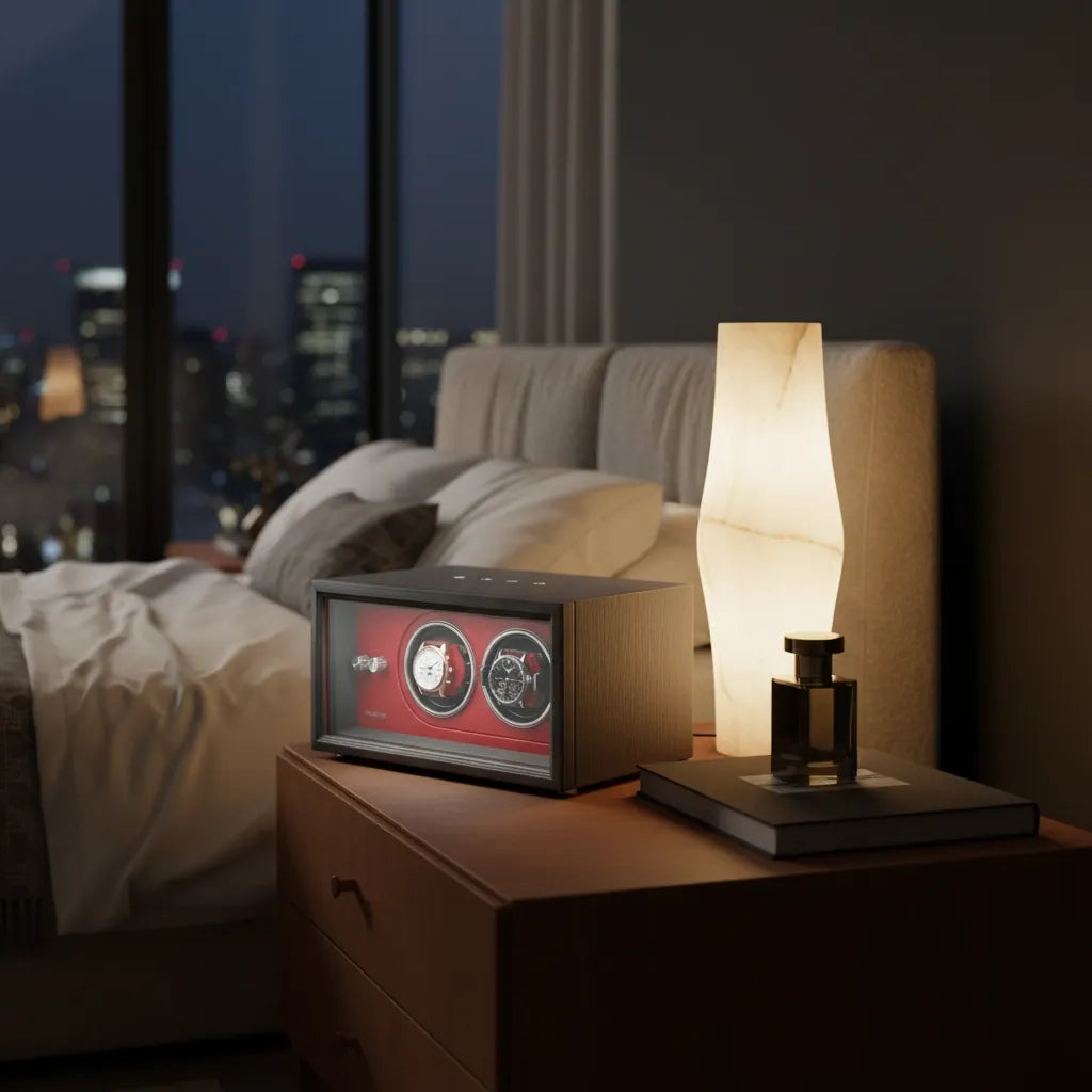 Remontoir Automatique « Alizarine » – 2 Montres