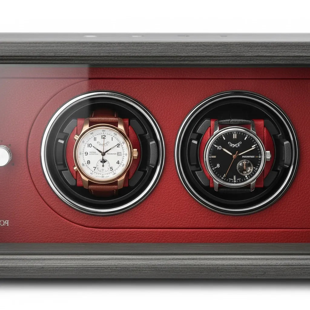 Remontoir Automatique « Alizarine » – 2 Montres