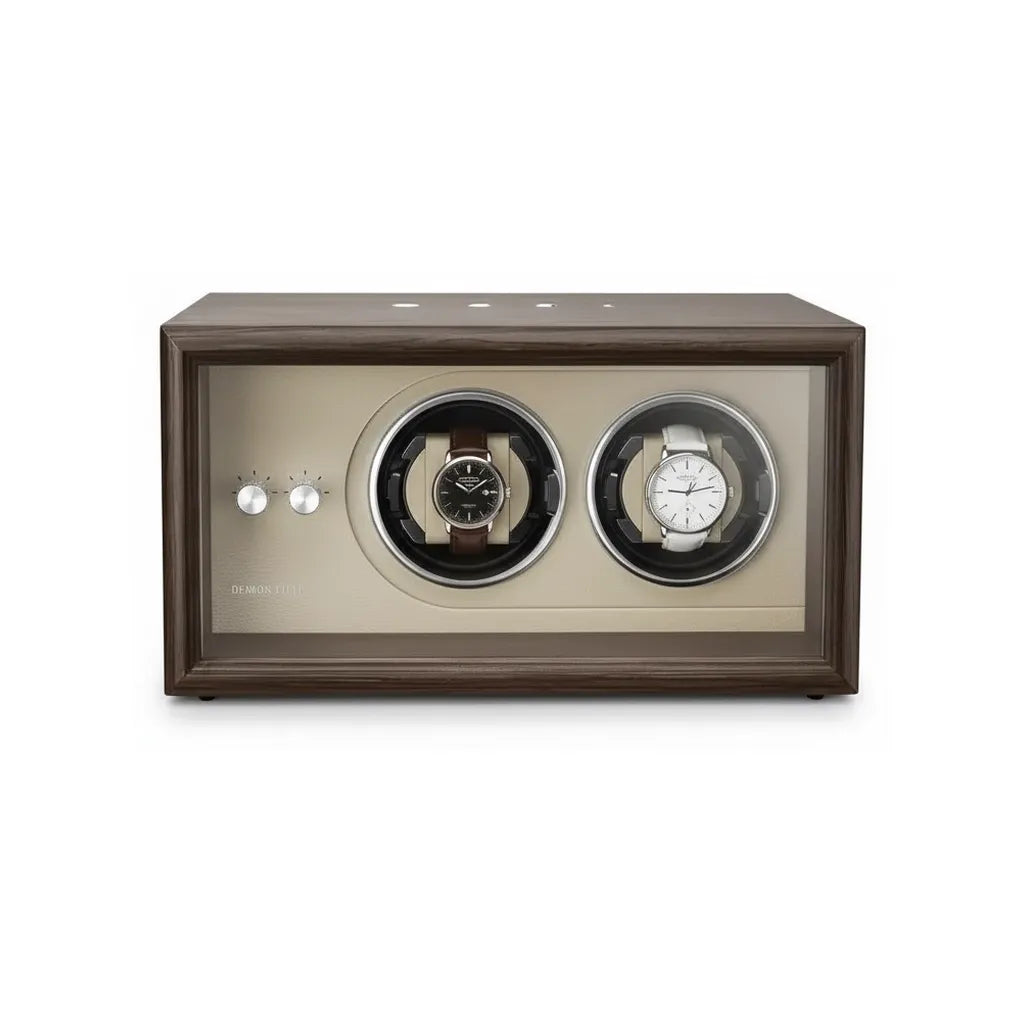 Remontoir Automatique « Anthracène » – 2 Montres