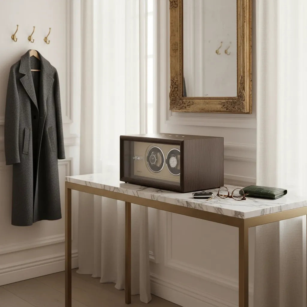 Remontoir Automatique « Anthracène » – 2 Montres