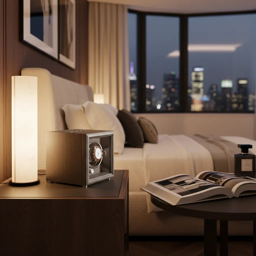 Remontoir Automatique « Anthracite » – 1 Montre