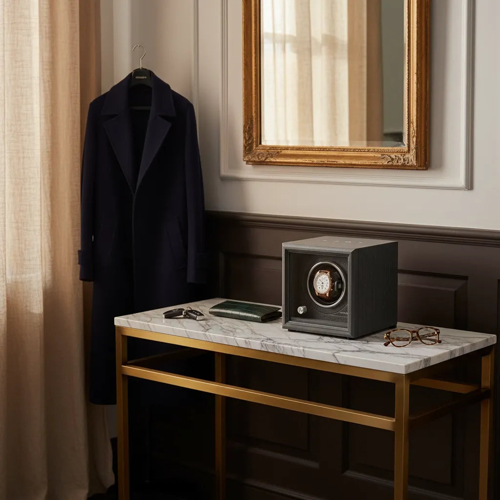 Remontoir Automatique « Anthracite » – 1 Montre