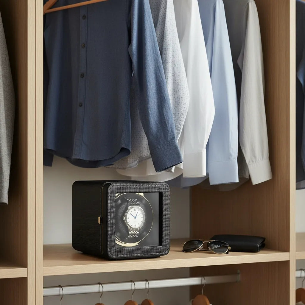 Remontoir Automatique « Ardoise » – 1 Montre