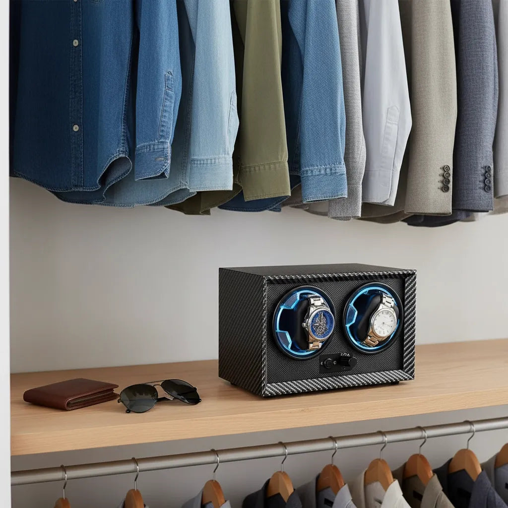 Remontoir Automatique « Argentum » – 2 Montres