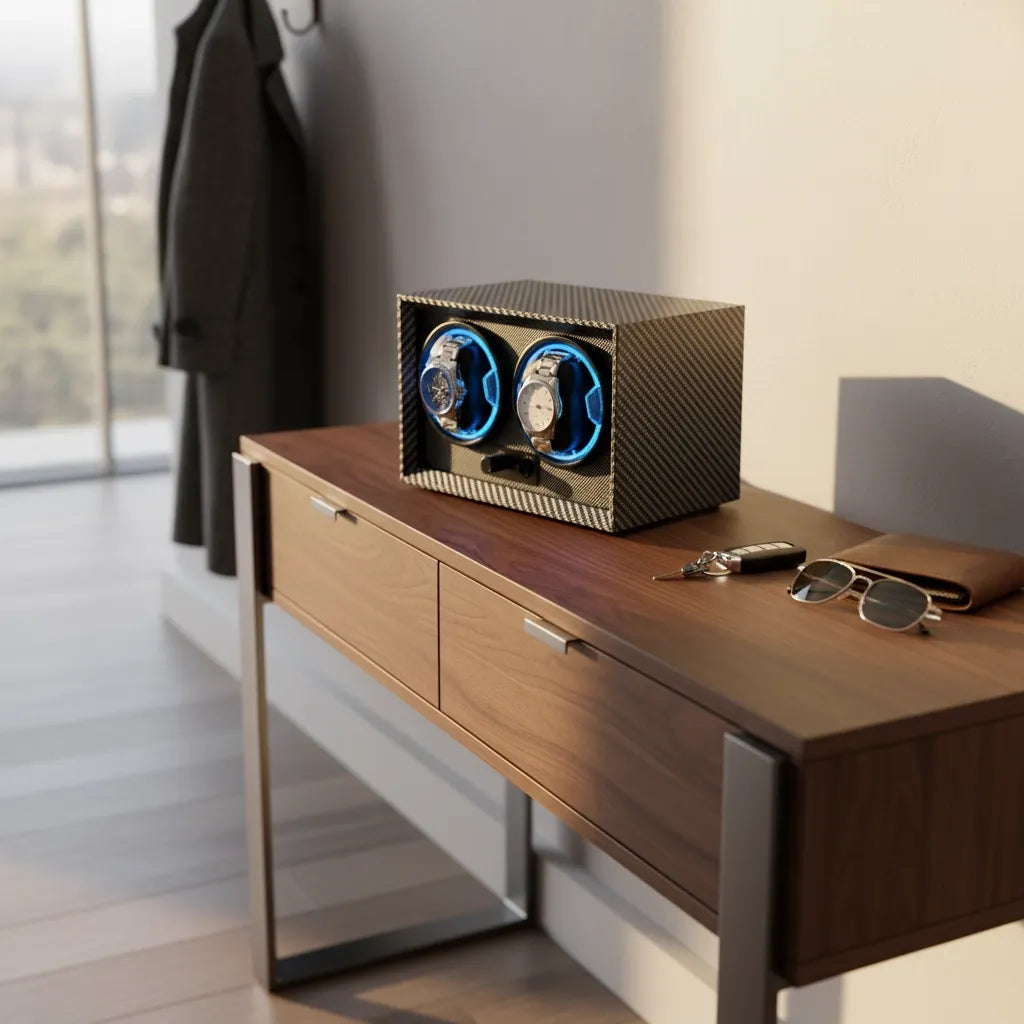 Remontoir Automatique « Argentum » – 2 Montres