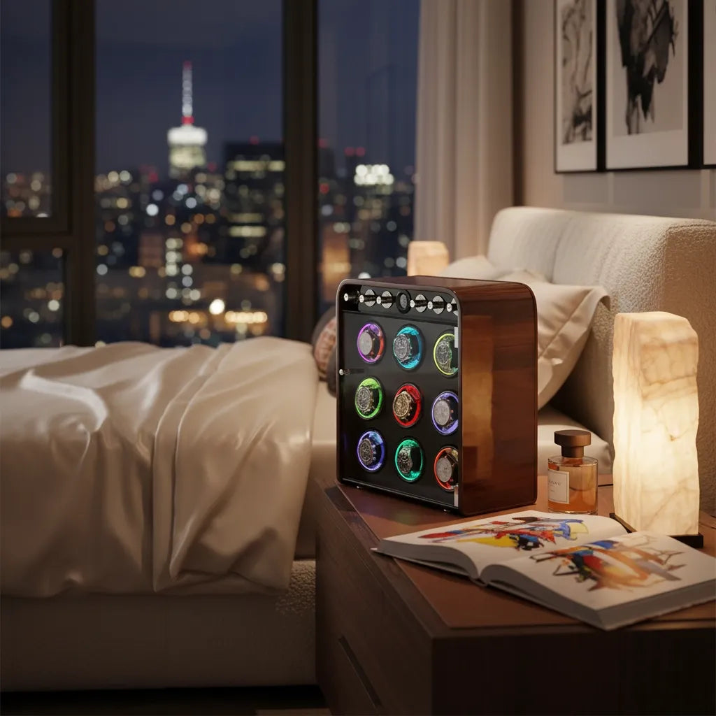 Remontoir Automatique « Auburn » – 9 Montres