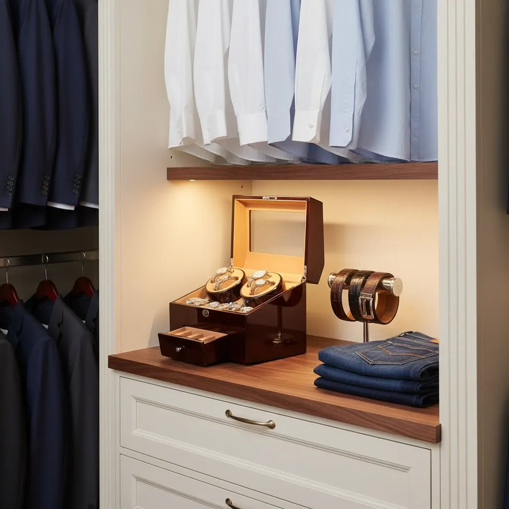 Remontoir Automatique « Auburne » – 4 Montres