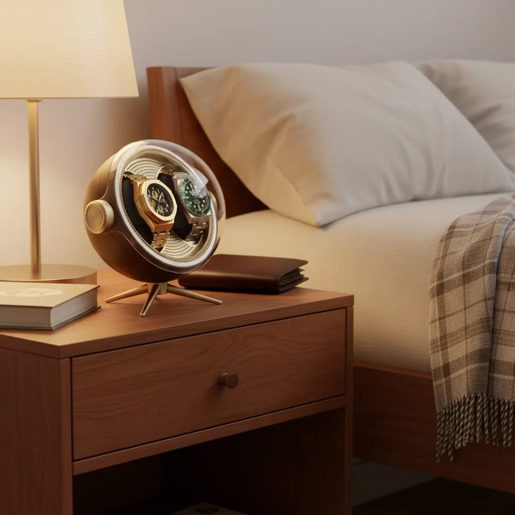 Remontoir Automatique « Auréole » – 2 Montres