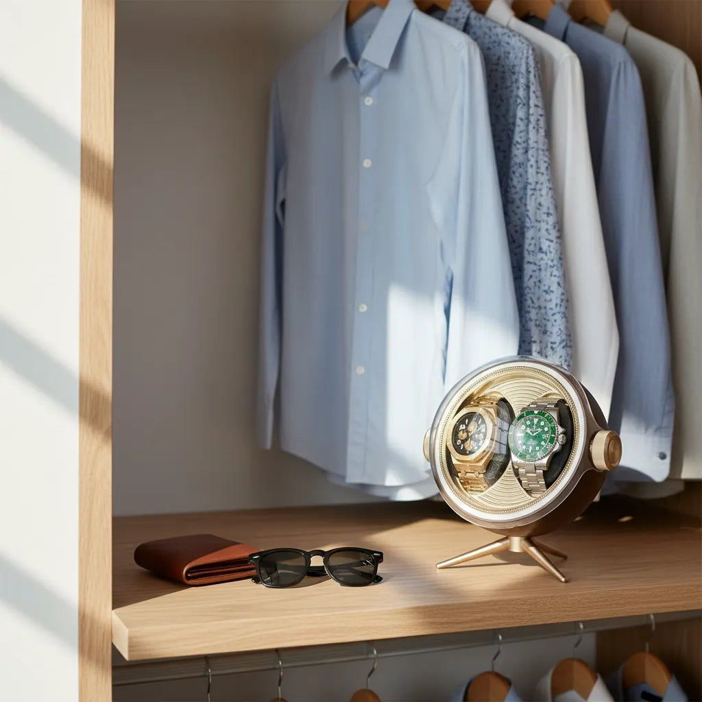 Remontoir Automatique « Auréole » – 2 Montres