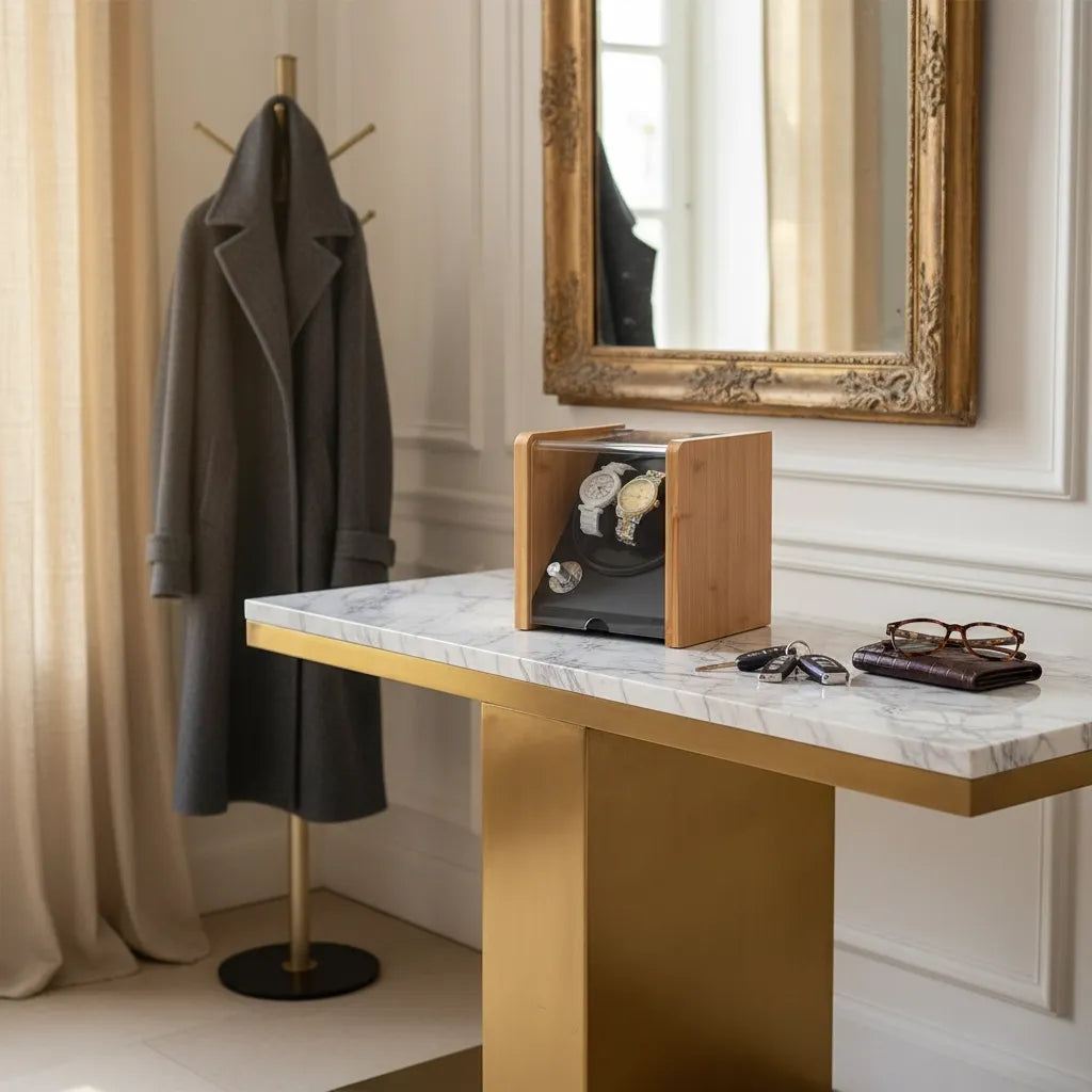 Remontoir Automatique « Bambousera » – 2 Montres