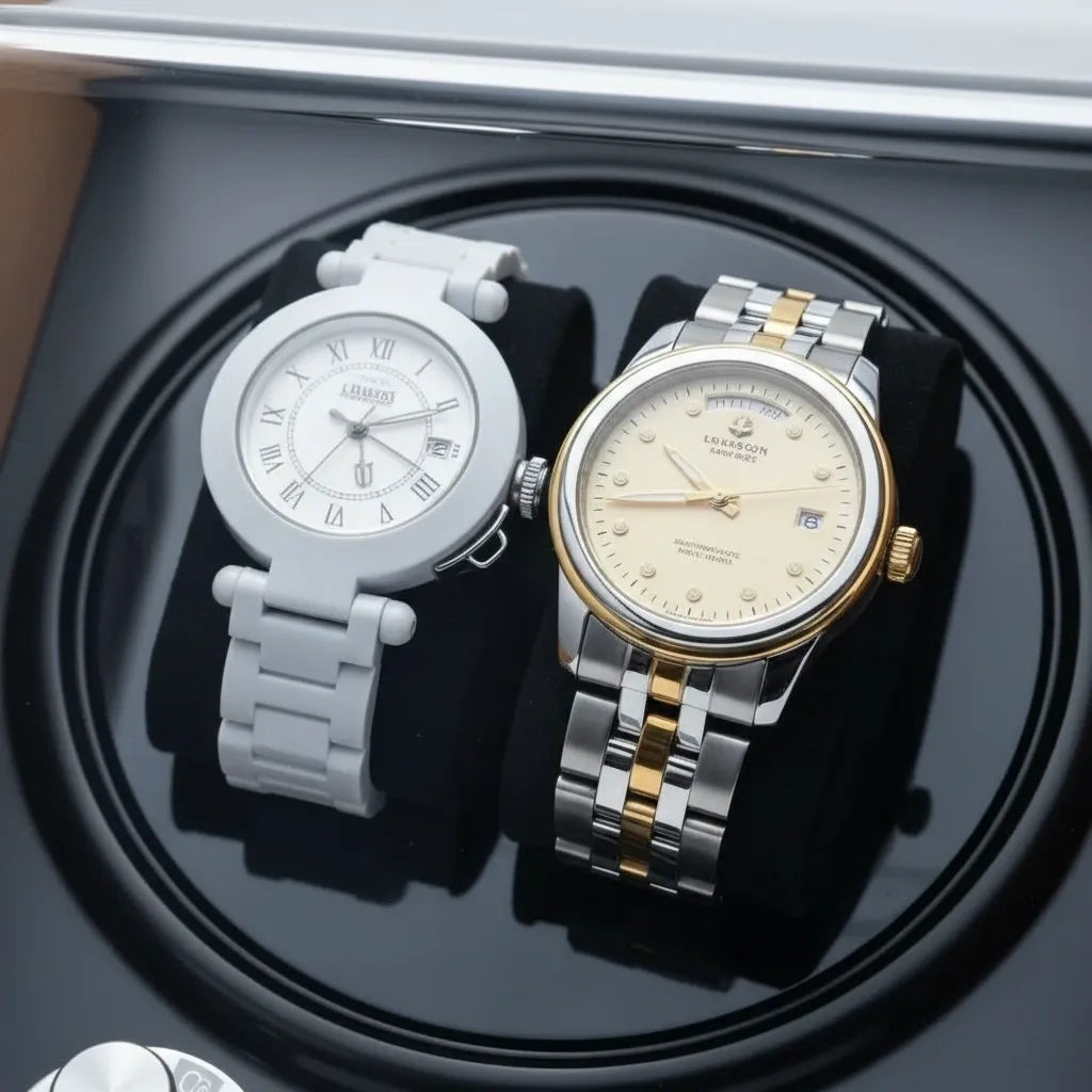 Remontoir Automatique « Bambousera » – 2 Montres