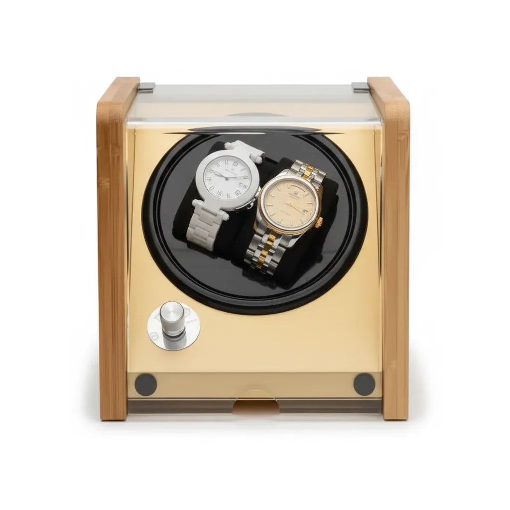 Remontoir Automatique « Bambusaie » – 2 Montres