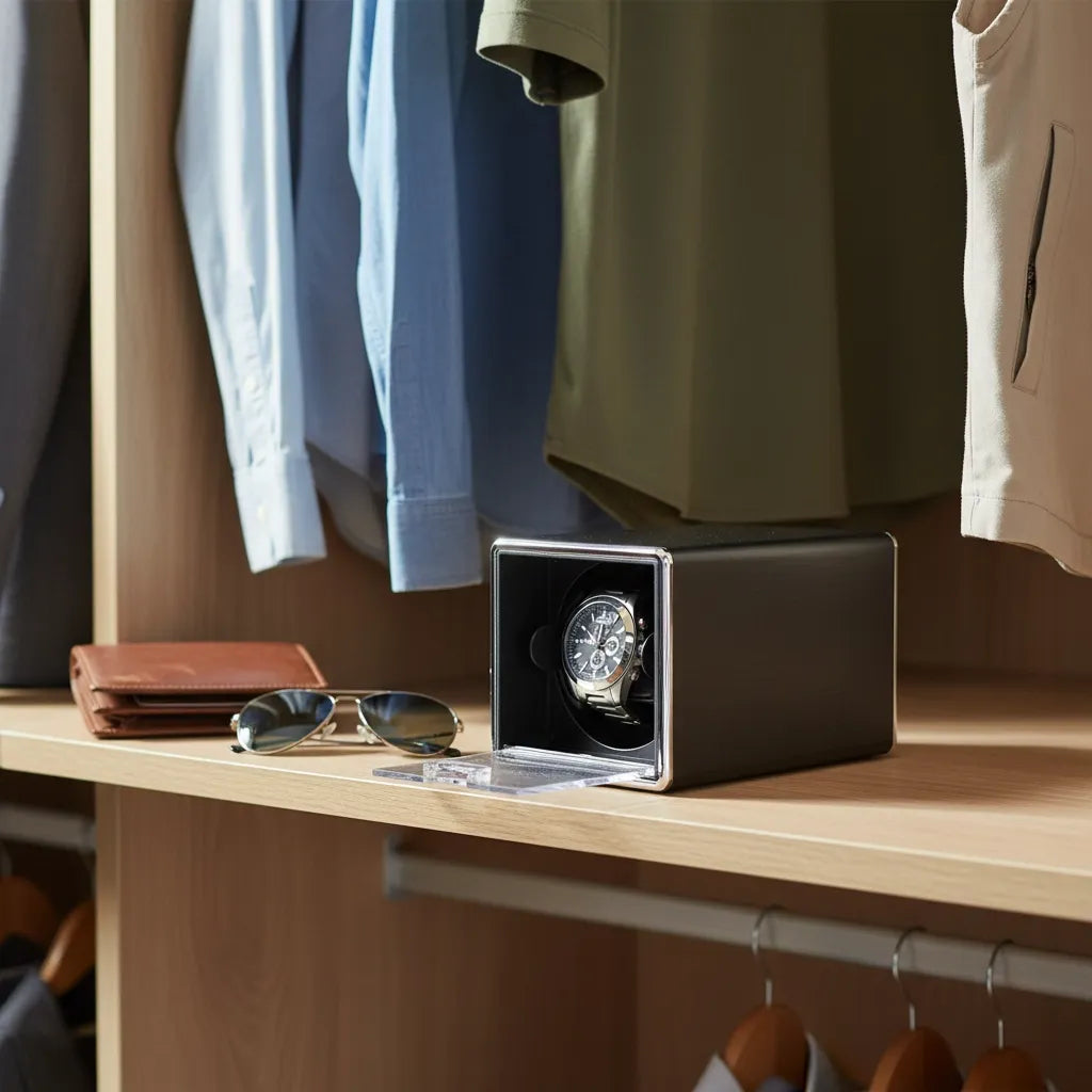 Remontoir Automatique « Basalte » – 1 Montre