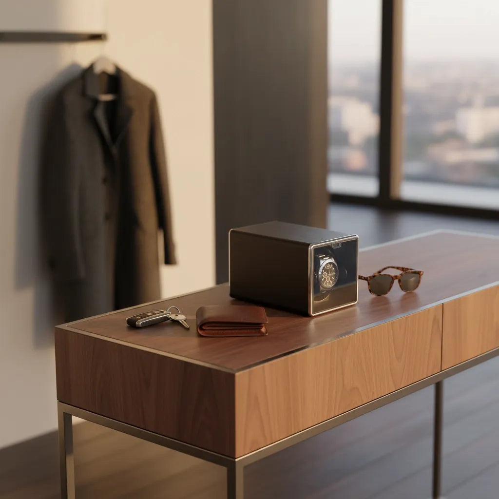 Remontoir Automatique « Basalte » – 1 Montre