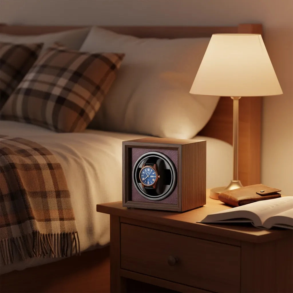 Remontoir Automatique « Bordeaux » – 1 Montre