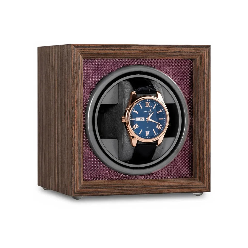 Remontoir Automatique « Bordeaux » – 1 Montre