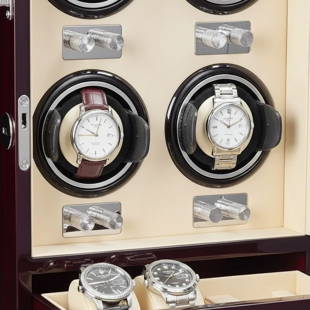 Remontoir Automatique « Brocéliande » – 4 Montres