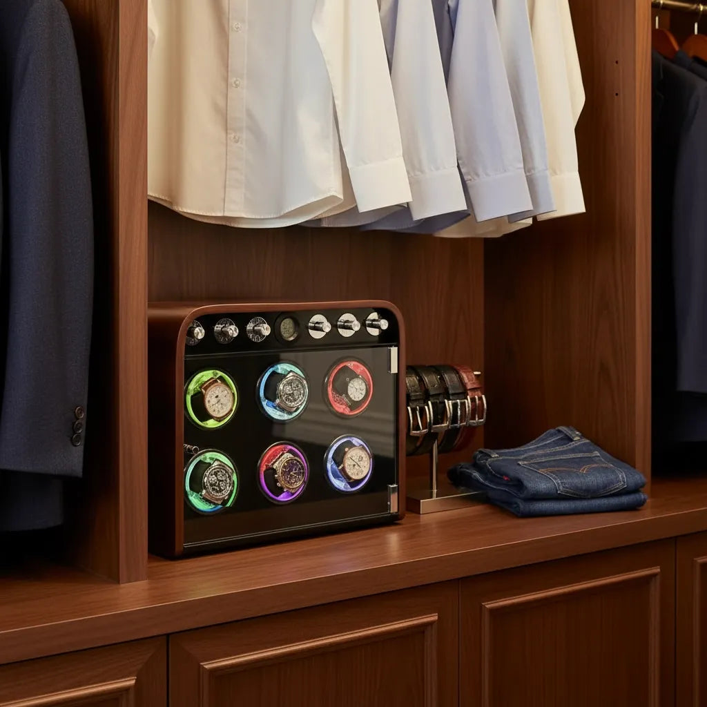 Remontoir Automatique « Broussailles » – 6 Montres