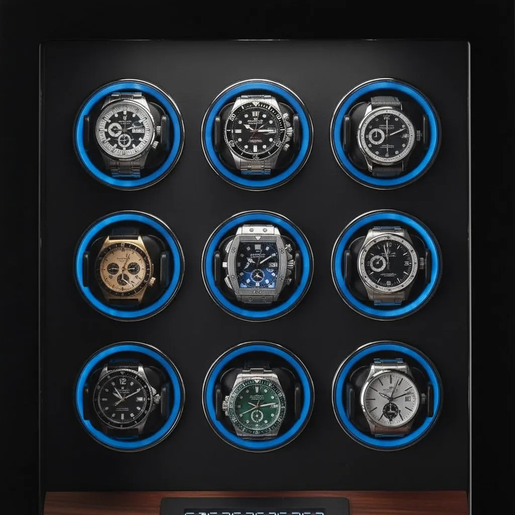 Remontoir Automatique « Brunelune » – 9 Montres