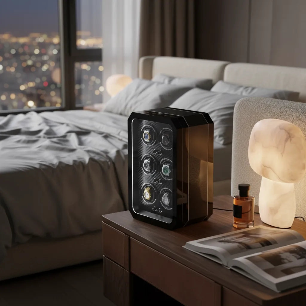 Remontoir Automatique « Carbélite » – 6 Montres