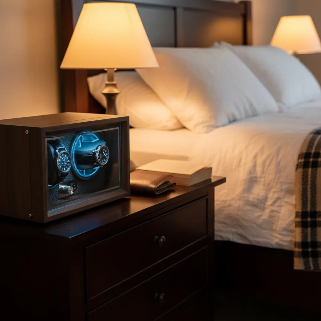 Remontoir Automatique « Cédraie » – 2 Montres