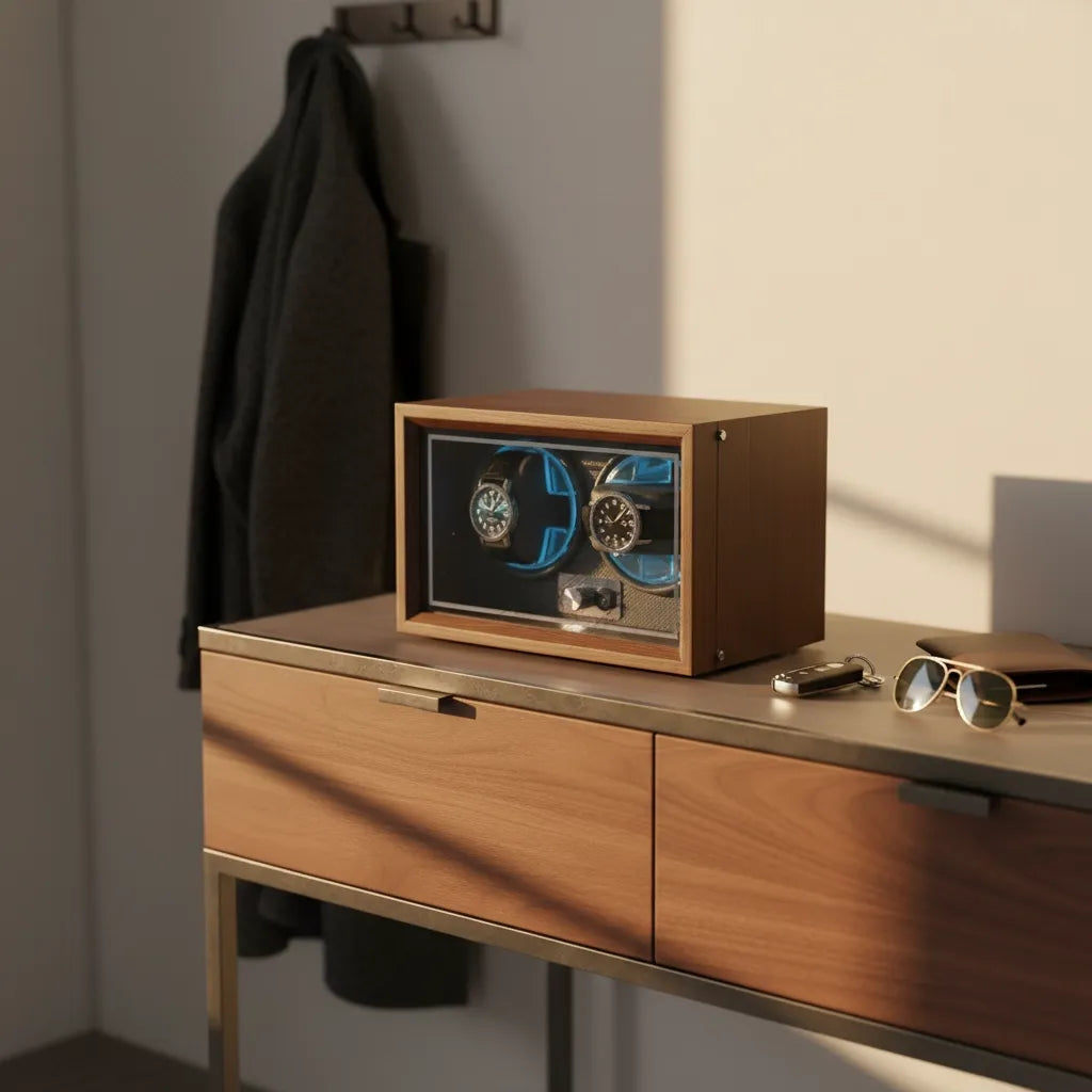 Remontoir Automatique « Cédraie » – 2 Montres