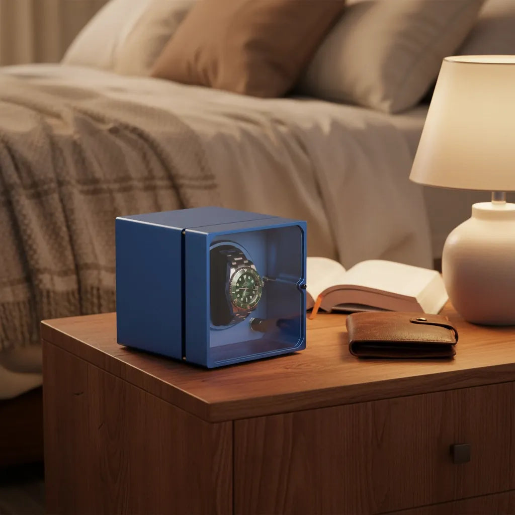 Remontoir Automatique « Céruléan » – 1 Montre