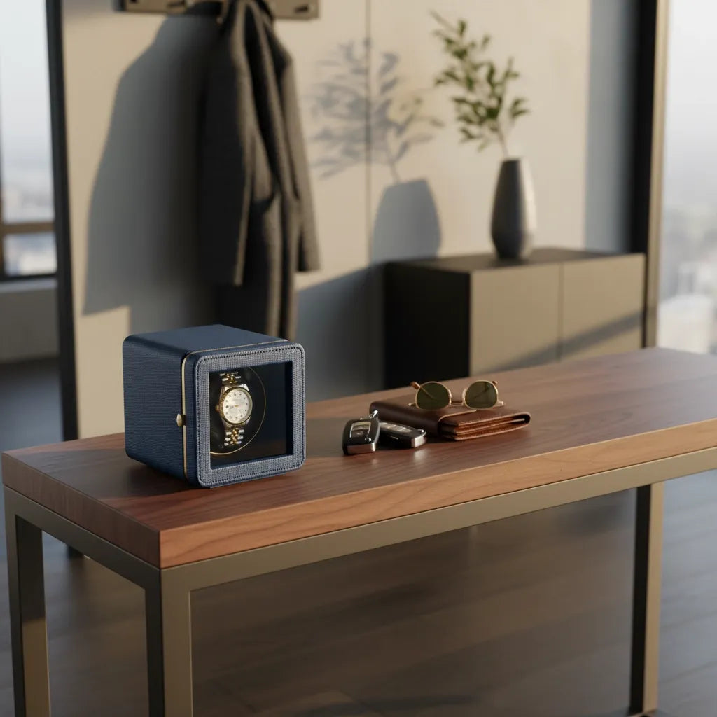 Remontoir Automatique « Céruléen » – 1 Montre