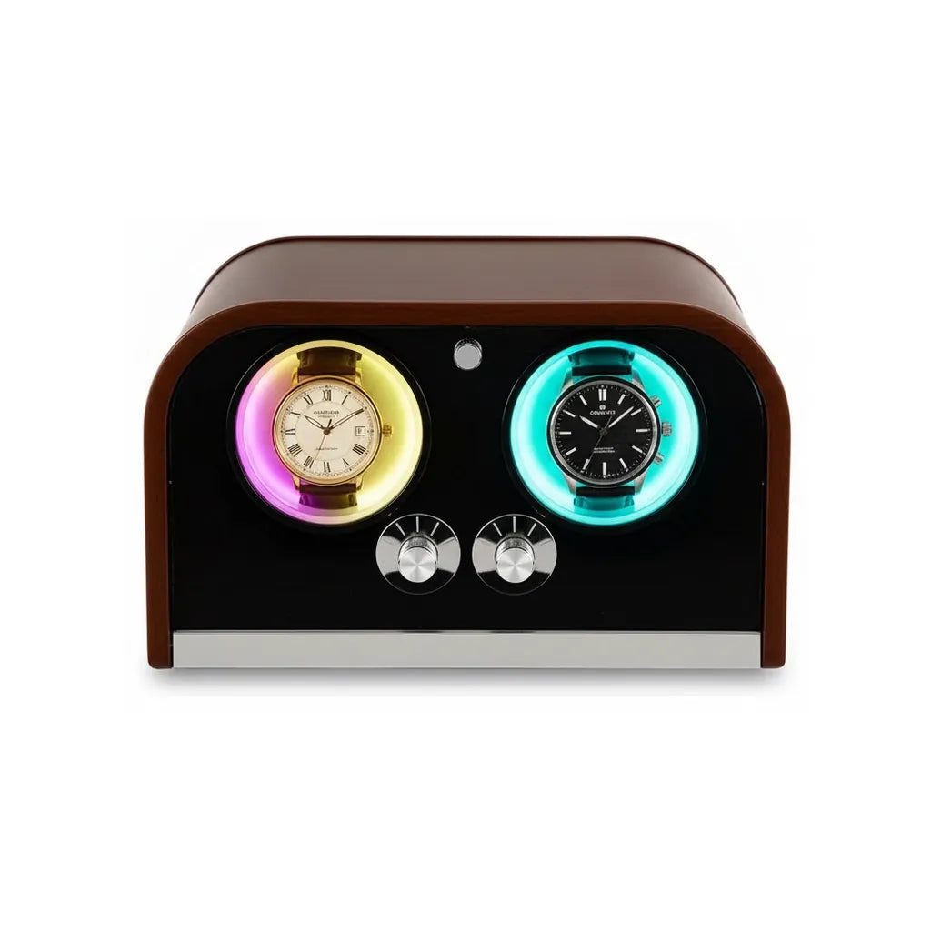 Remontoir Automatique « Châtaignier » – 2 Montres