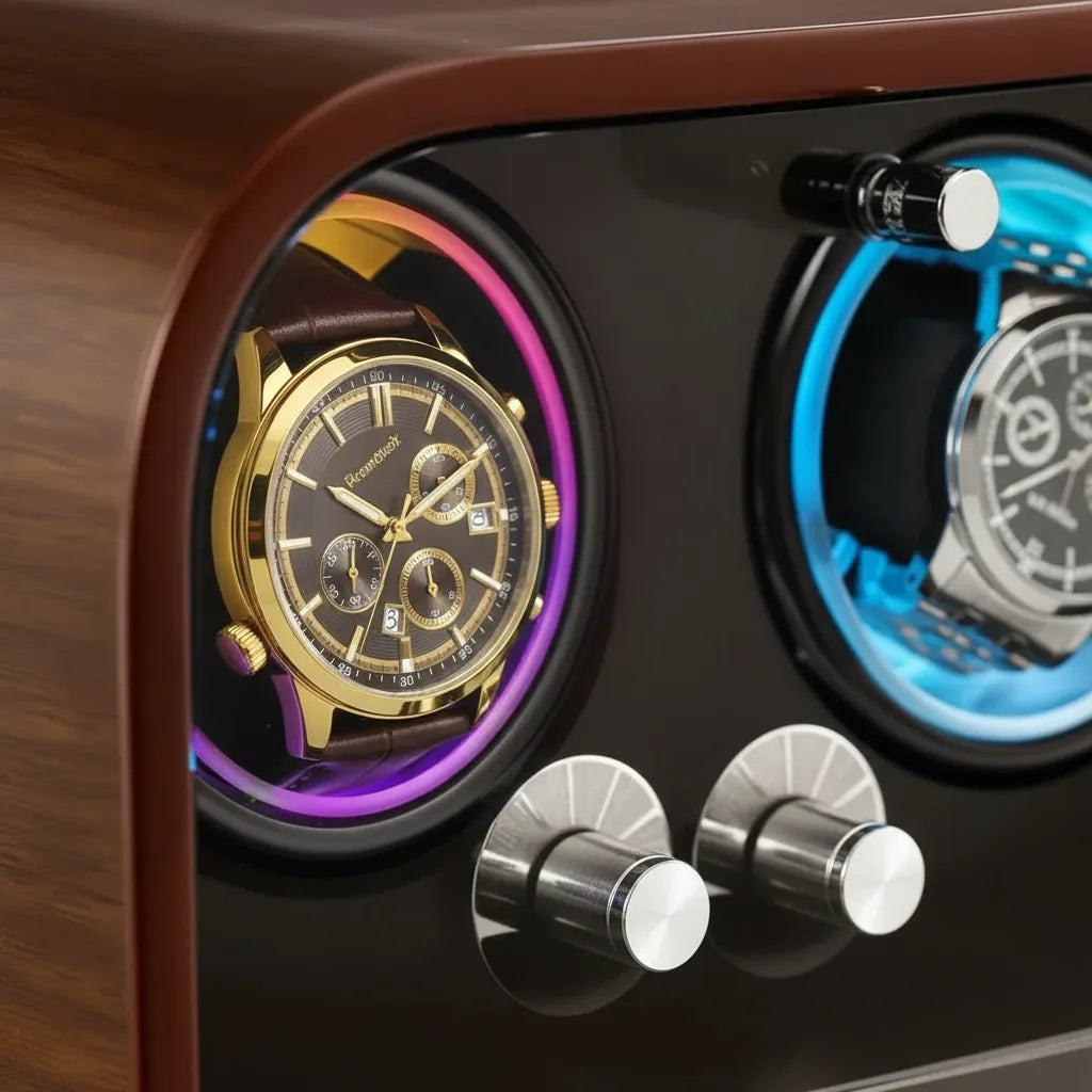 Remontoir Automatique « Châtaignier » – 2 Montres