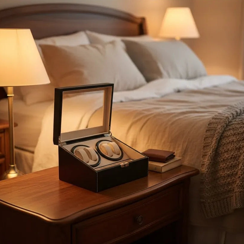 Remontoir Automatique « Couture » – 2 Montres