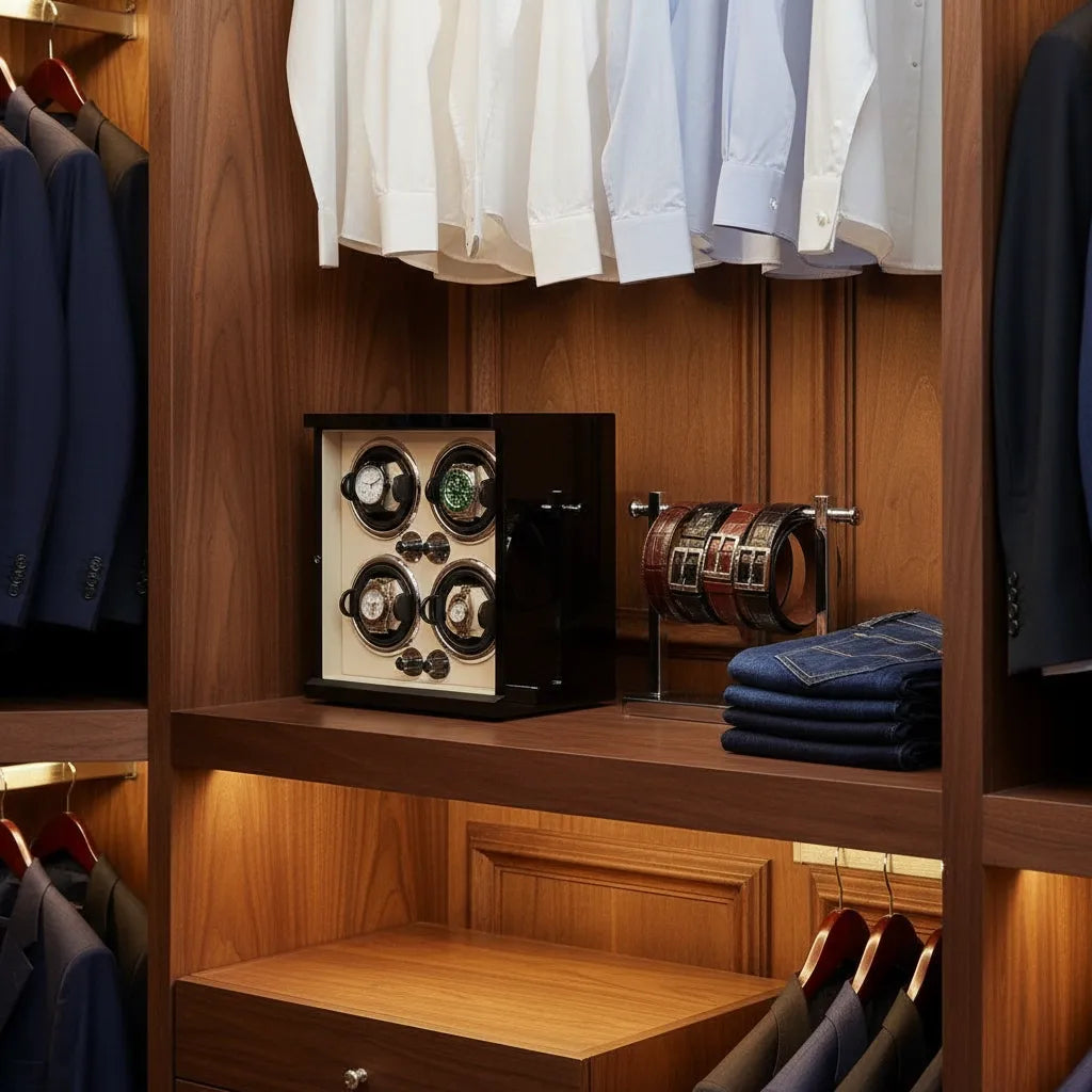 Remontoir Automatique « Crémant » – 4 Montres