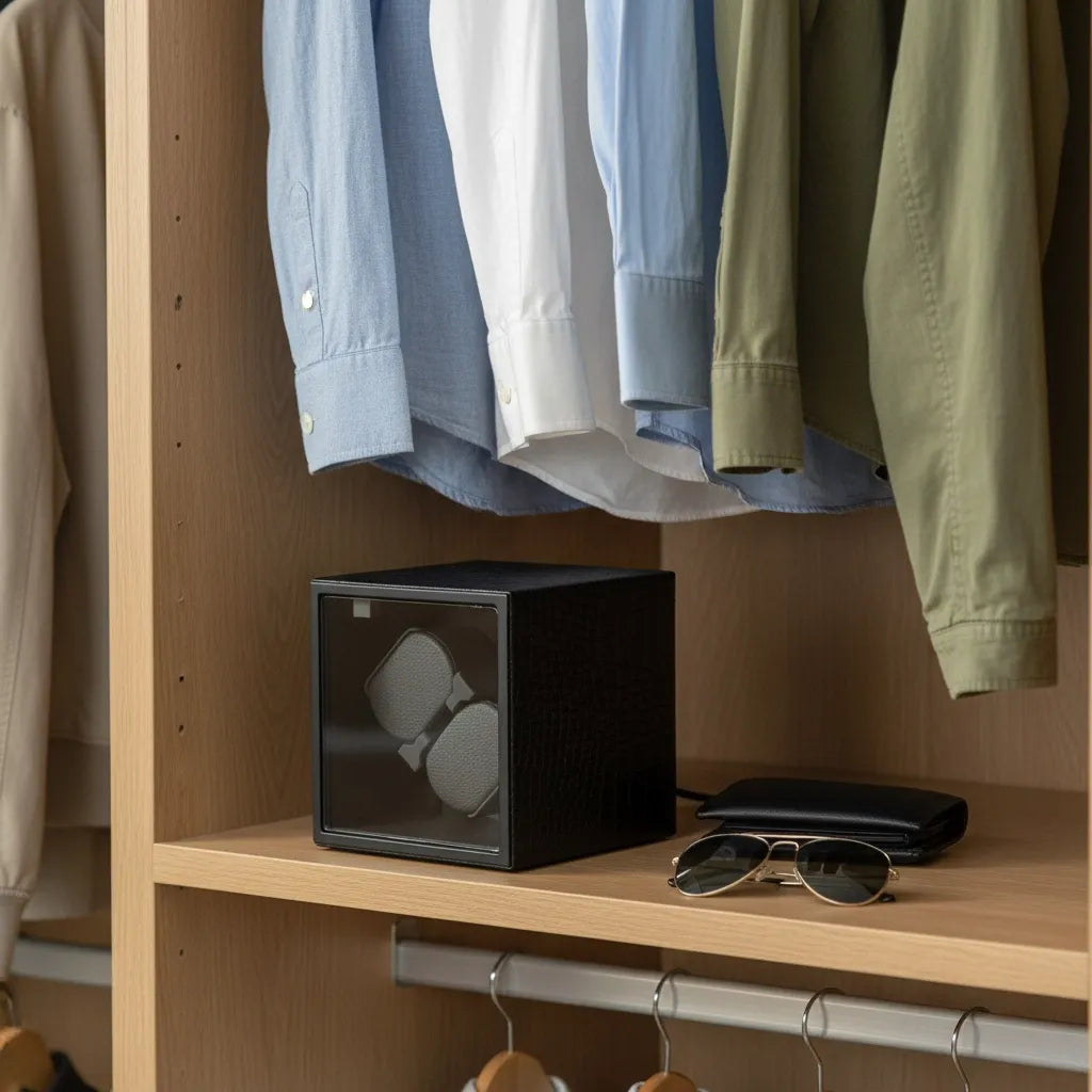 Remontoir Automatique « Crocodile » – 2 Montres