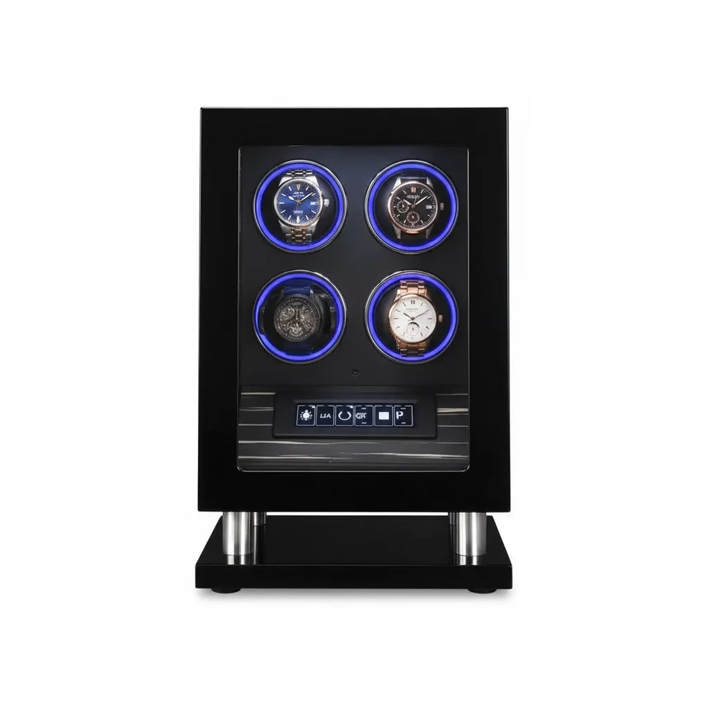 Remontoir Automatique « Ébénale » – 4 Montres