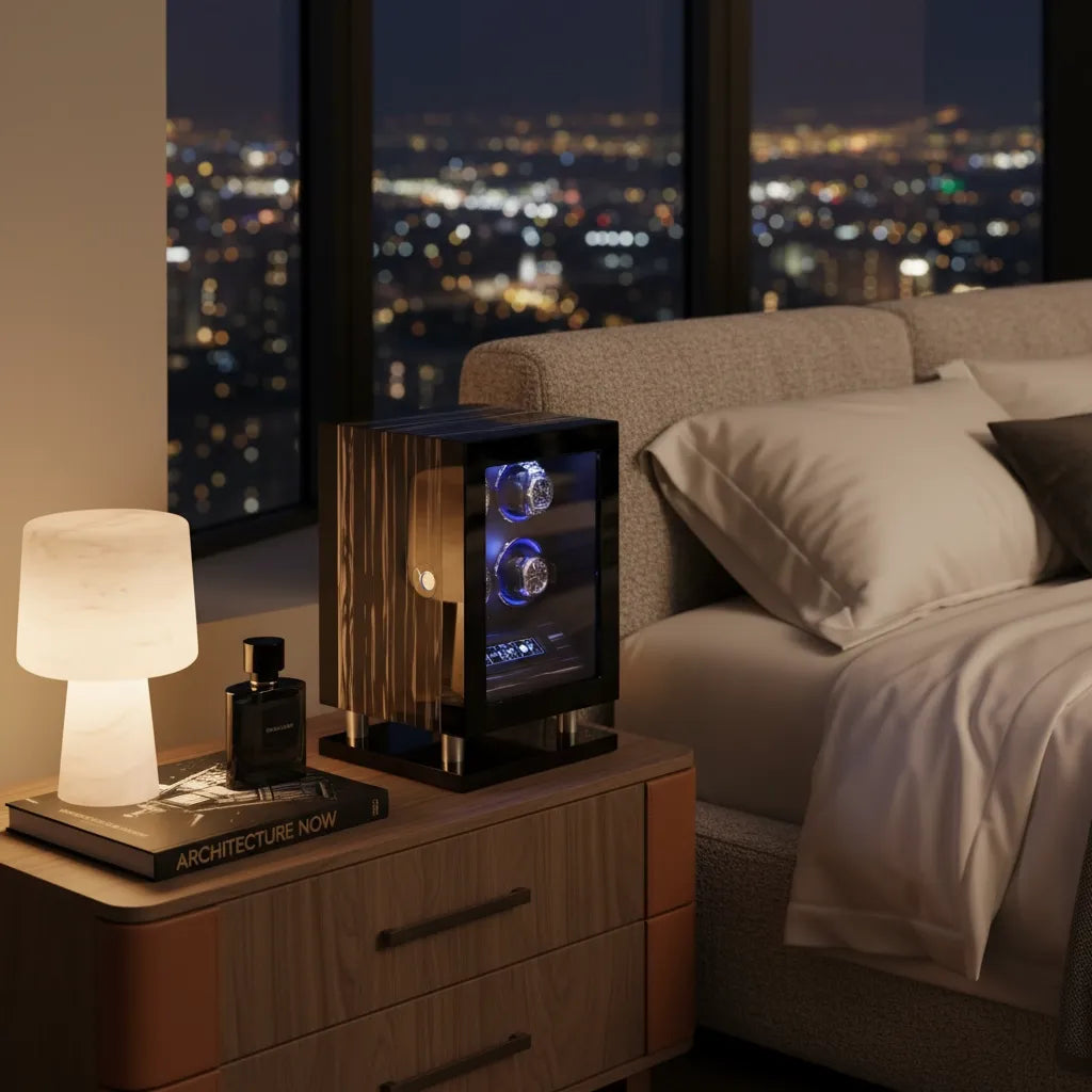 Remontoir Automatique « Ébénale » – 4 Montres