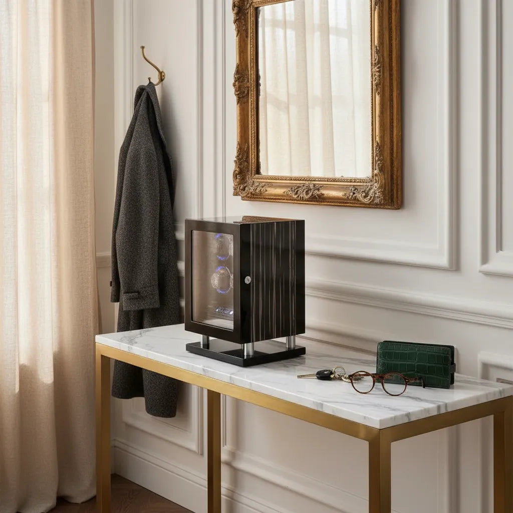 Remontoir Automatique « Ébénale » – 4 Montres