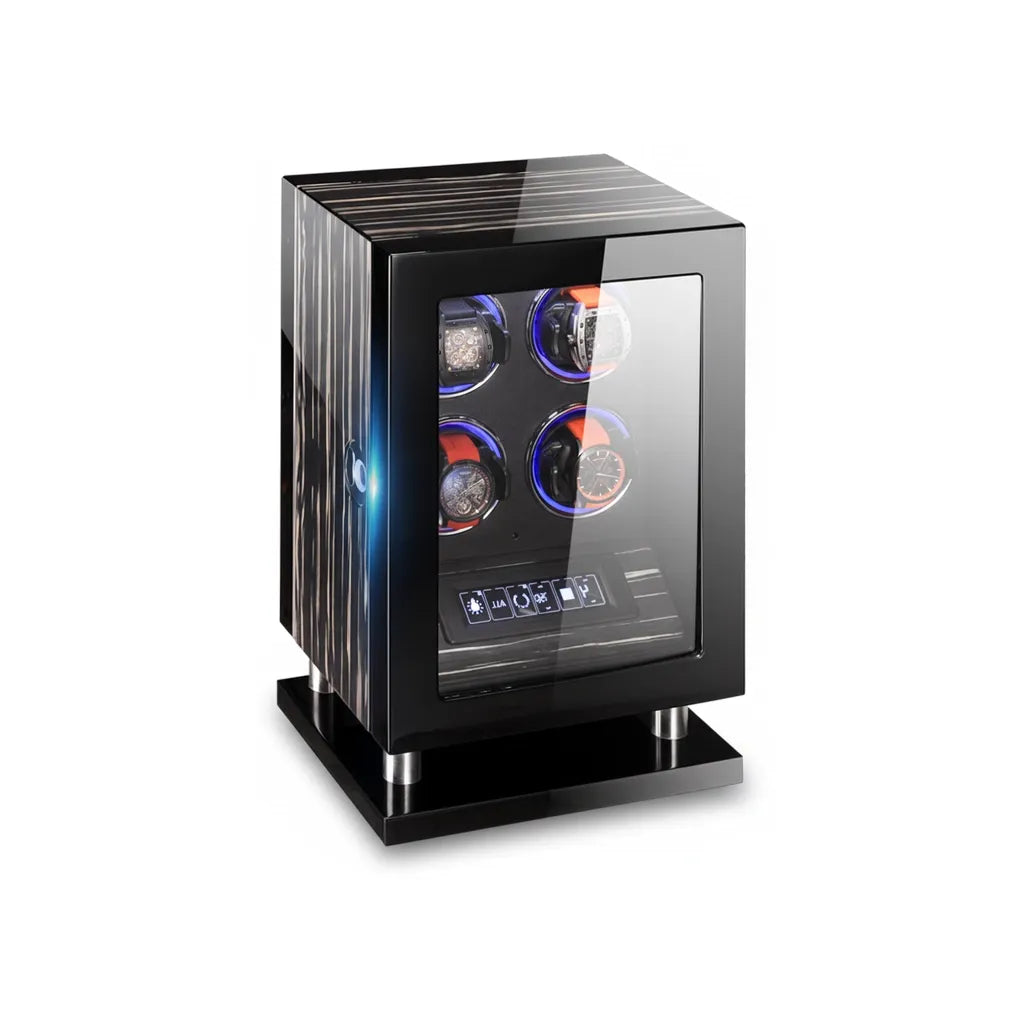 Remontoir Automatique « Ébénale » – 4 Montres