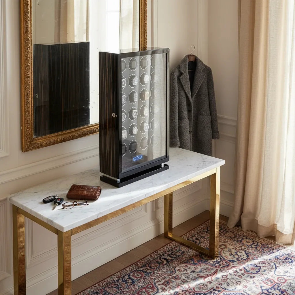 Remontoir Automatique « Ébéniste » – 24 Montres