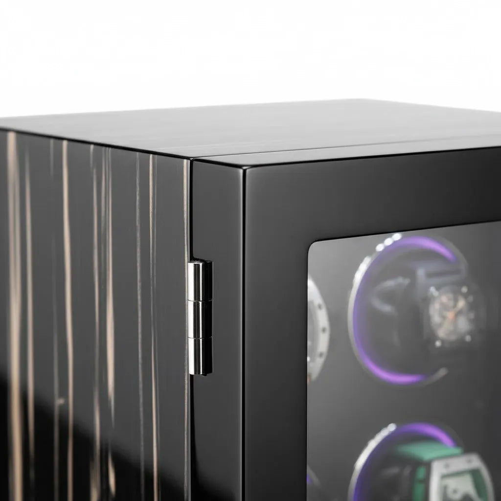 Remontoir Automatique « Ébenoir » – 6 Montres