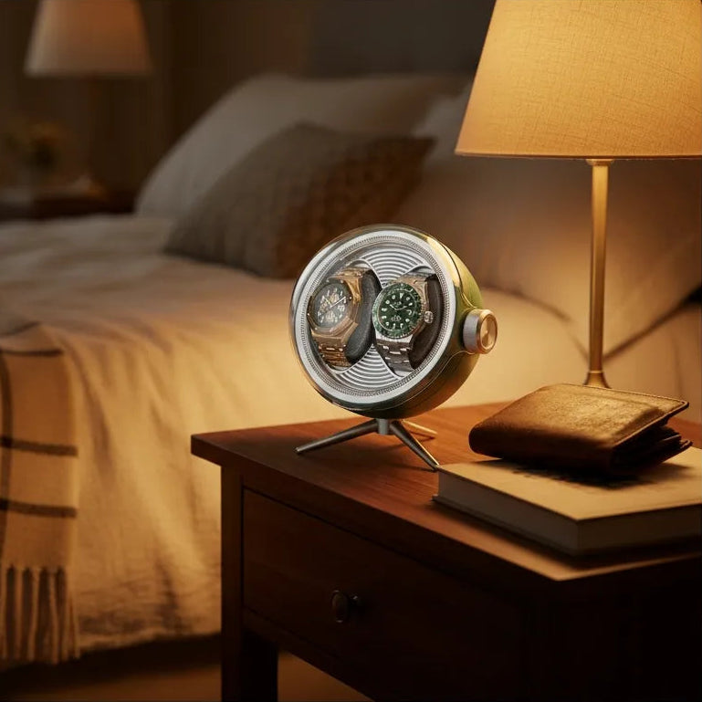 Remontoir Automatique « Émeraudaire » – 2 Montres