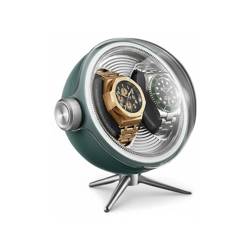 Remontoir Automatique « Émeraudaire » – 2 Montres