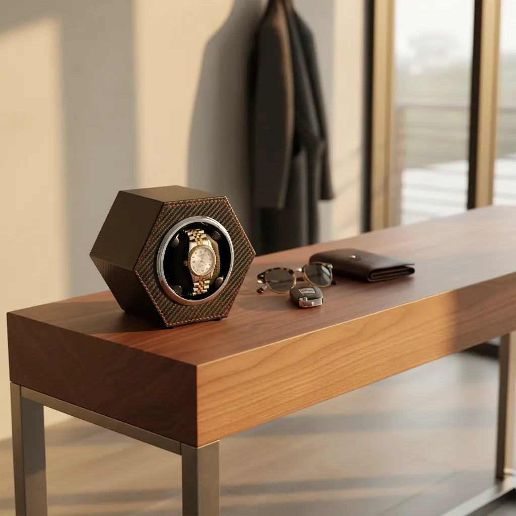 Remontoir Automatique « Émeraude » – 1 Montre