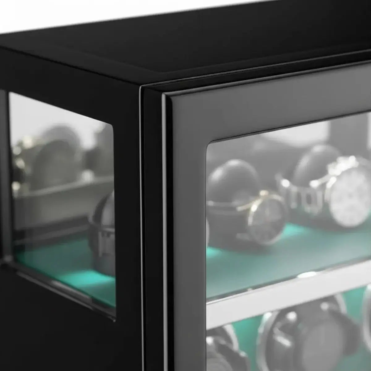 Automatic Watch Winder for 9 Watches – Emerald Night Green