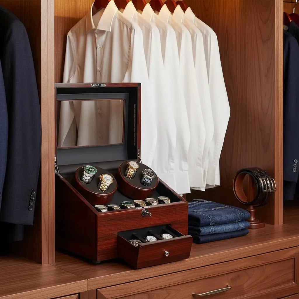 Remontoir Automatique « Forestier » – 4 Montres