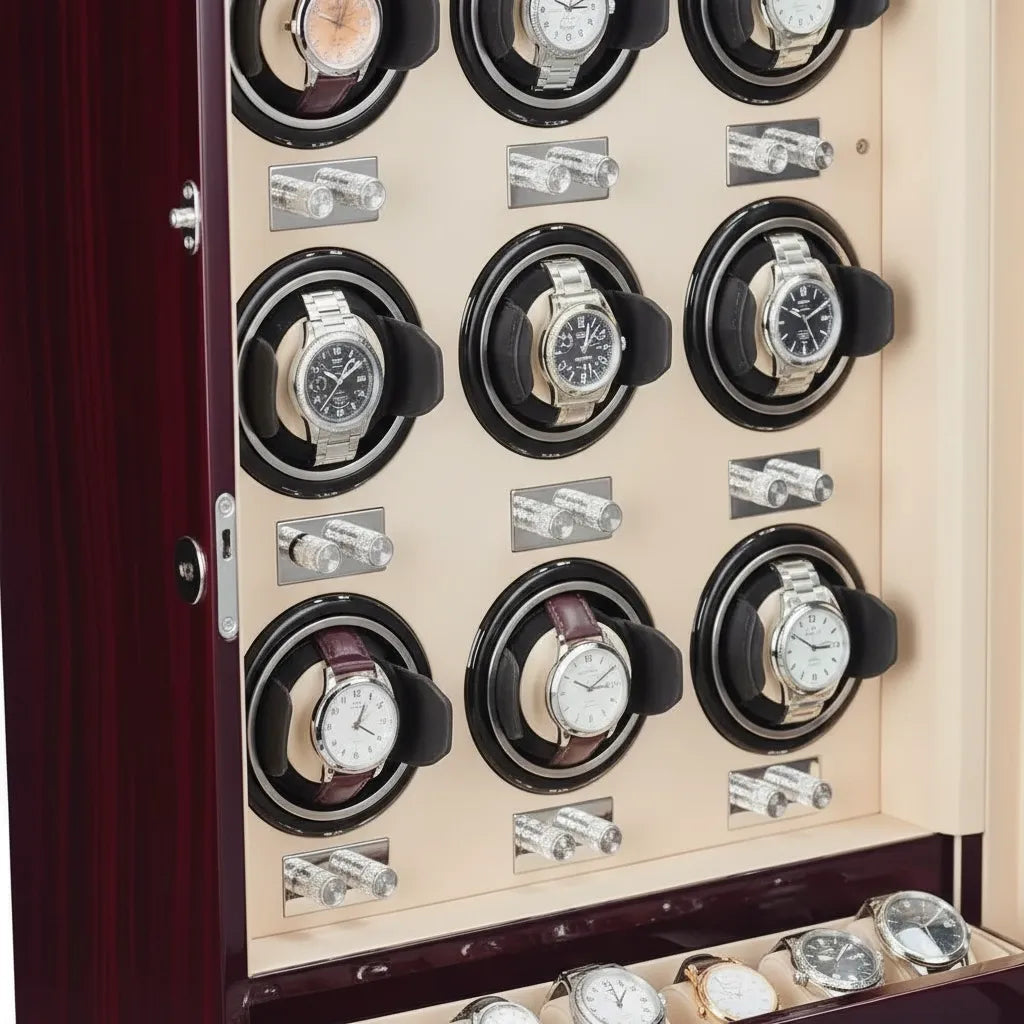 Remontoir Automatique « Forêtis » – 9 Montres