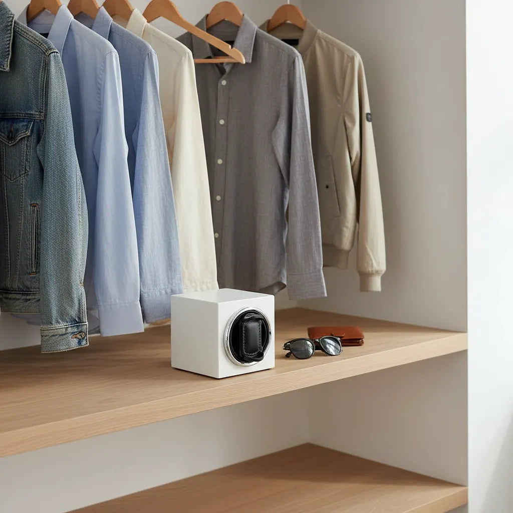 Remontoir Automatique « Ivoirelune » – 1 Montre