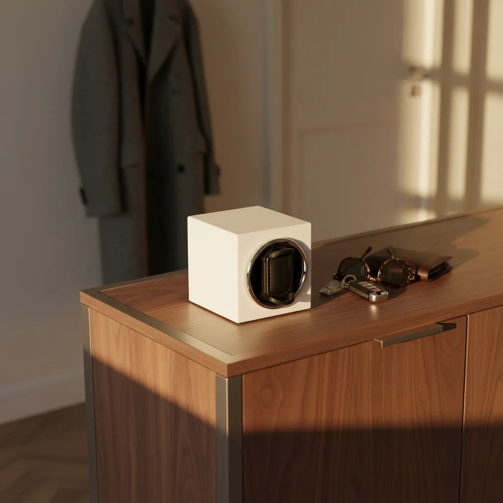 Remontoir Automatique « Ivoirelune » – 1 Montre