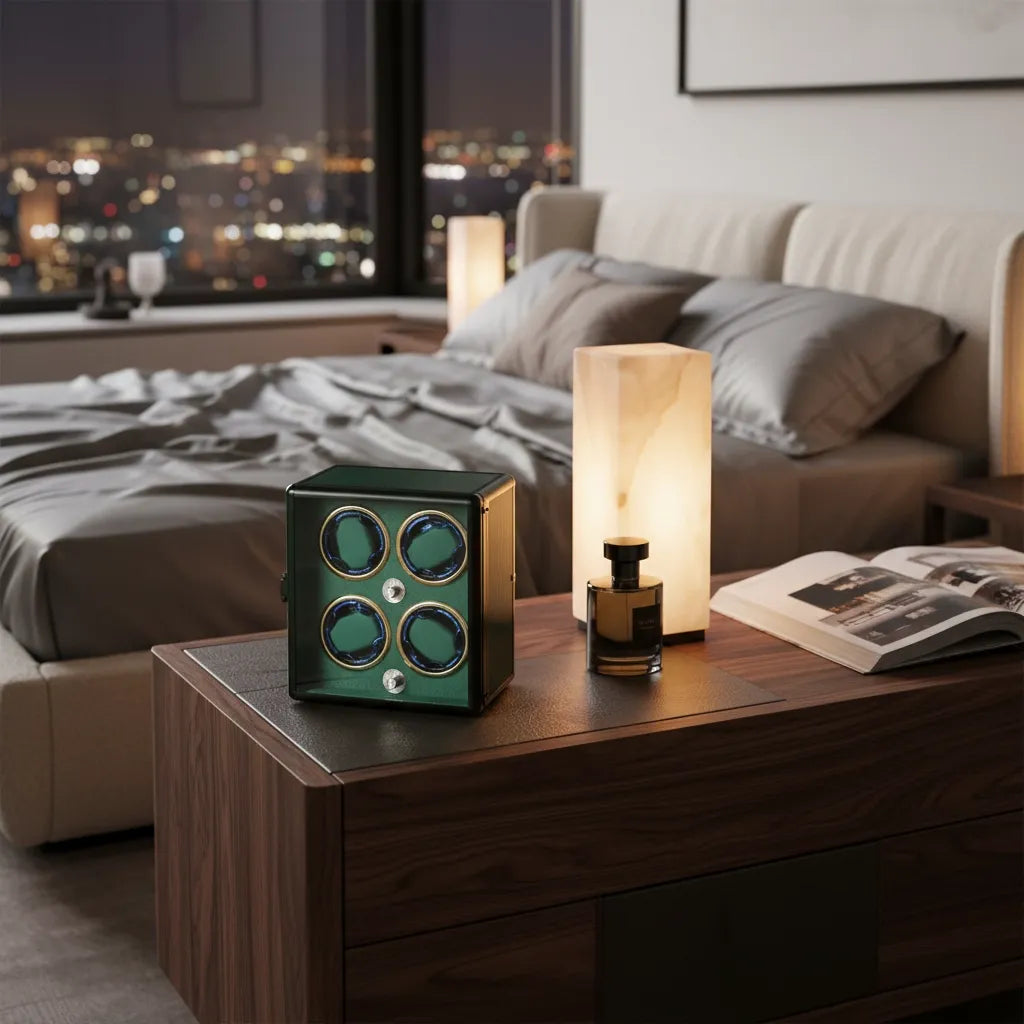 Remontoir Automatique « Jadéen » – 4 Montres